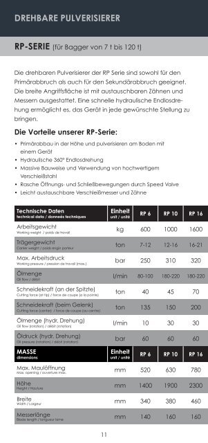 WSM Abbruchtechnik Broschüre