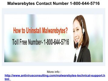 Malwarebytes Contact Number 1-800-644-5716