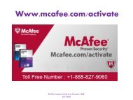 McAfee Com Activate