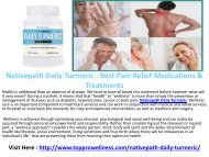  Nativepath Daily Turmeric - The Natural Way To Defeat Nerve Pain |