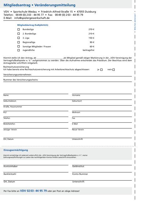 Wir Profis 04 / 11 - VdV