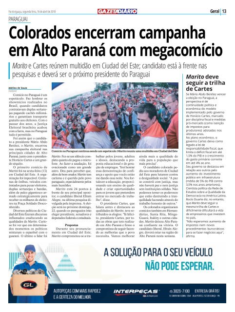 GAZETA DIARIO 556