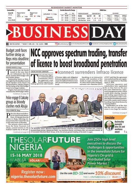 BusinessDay 17 Apr 2018