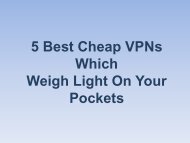 Cheap VPN