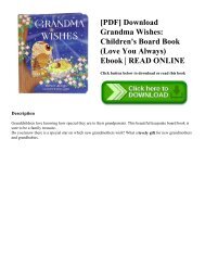 [PDF] Download Grandma Wishes Children's Board Book (Love You Always) Ebook  READ ONLINE