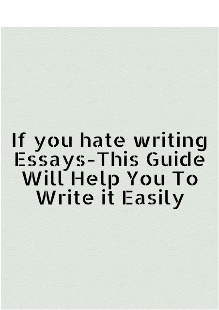 Letzten sommer essay writer