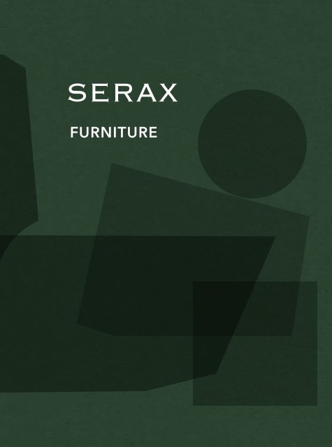 Serax Ss18 Catalogue Furniture