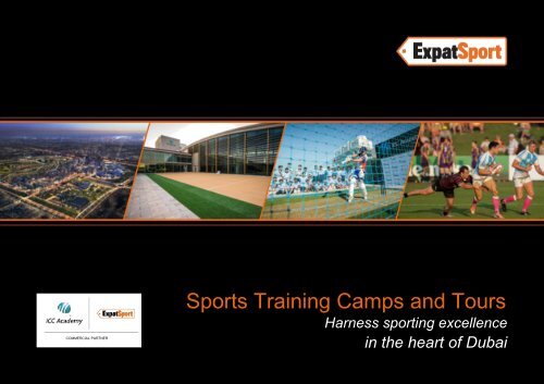 Expat Sport: Dubai Sports Tours for Professionals, Corporate & Schools
