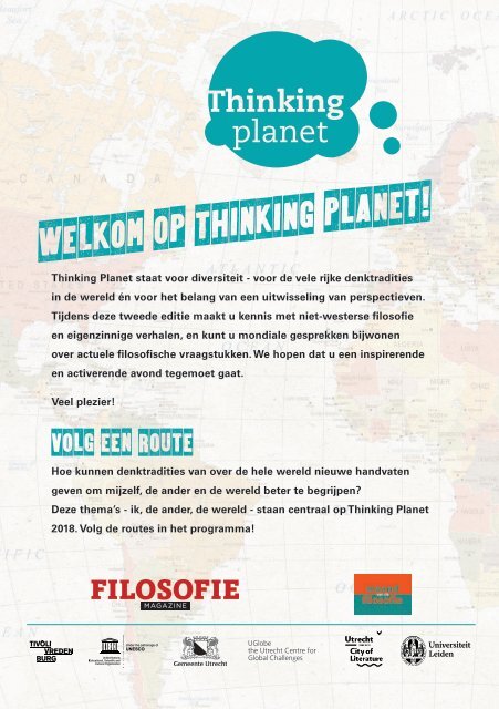 Programmaboek Thinking Planet 2018