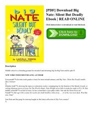 [PDF] Download Big Nate Silent But Deadly Ebook  READ ONLINE