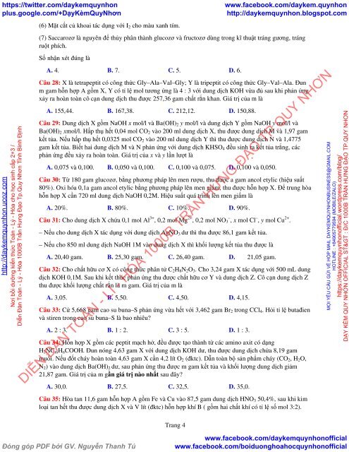 Bộ đề thi thử THPT QG 2018 Các môn TOÁN - LÍ - HÓA Các trường THPT Cả nước CÓ HƯỚNG DẪN GIẢI (Lần 10) [DC17042018]