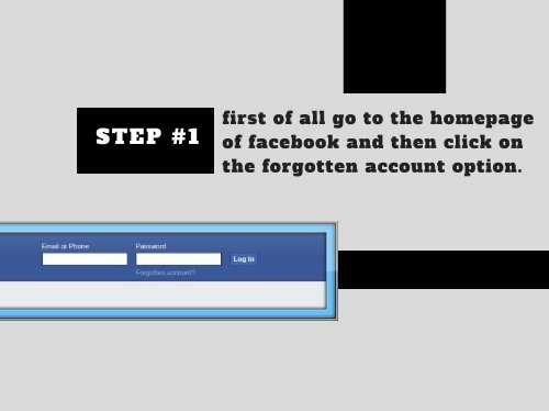 Reset Facebook Password -Easy Step Guide You Can't Miss!!!