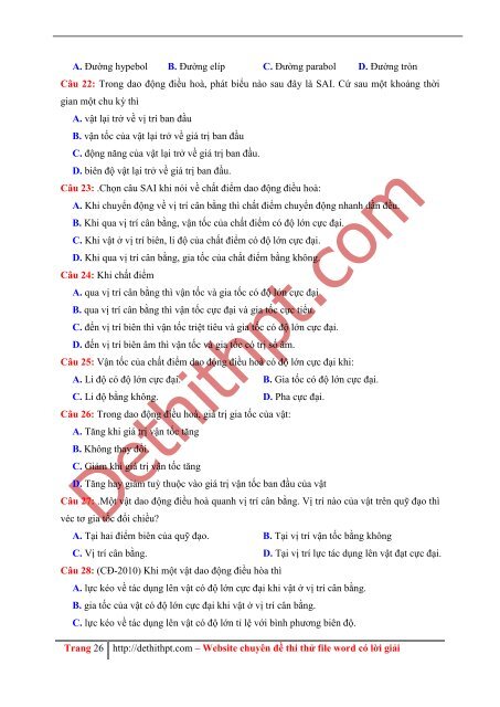 Sách tham khảo môn Vật Lý - Chinh Phục Câu Hỏi Lý Thuyết Và Kĩ Thuật Giải Nhanh Hiện Đại Vật Lý - Chu Văn Biên - FULLTEXT (799 trang)