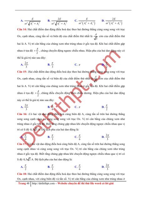 Sách tham khảo môn Vật Lý - Chinh Phục Câu Hỏi Lý Thuyết Và Kĩ Thuật Giải Nhanh Hiện Đại Vật Lý - Chu Văn Biên - FULLTEXT (799 trang)