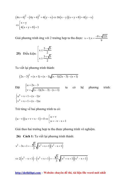 Sách tham khảo môn Toán - Các Chuyên Đề Bồi Dưỡng Học Sinh Giỏi Đại Số 9 - Nguyễn Trung Kiên - FULLTEXT (518 trang)