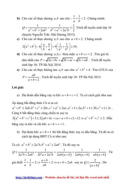 Sách tham khảo môn Toán - Các Chuyên Đề Bồi Dưỡng Học Sinh Giỏi Đại Số 9 - Nguyễn Trung Kiên - FULLTEXT (518 trang)