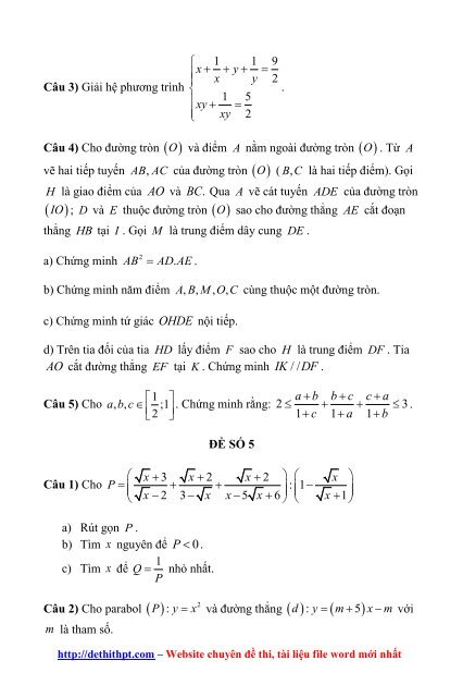 Sách tham khảo môn Toán - Các Chuyên Đề Bồi Dưỡng Học Sinh Giỏi Đại Số 9 - Nguyễn Trung Kiên - FULLTEXT (518 trang)