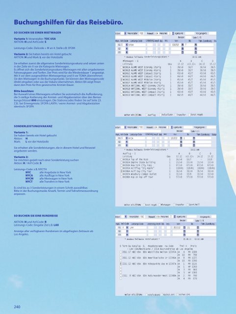 THOMASCOOK Nordamerika So12