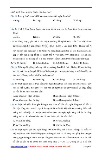 Sách tham khảo môn Toán - Rèn luyện kỹ năng giải quyết bài toán trắc nghiệm thực tế - Hứa Lâm Phong - FULLTEXT (287 trang)