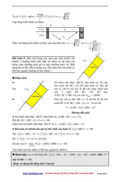 Sách tham khảo môn Toán - Rèn luyện kỹ năng giải quyết bài toán trắc nghiệm thực tế - Hứa Lâm Phong - FULLTEXT (287 trang)