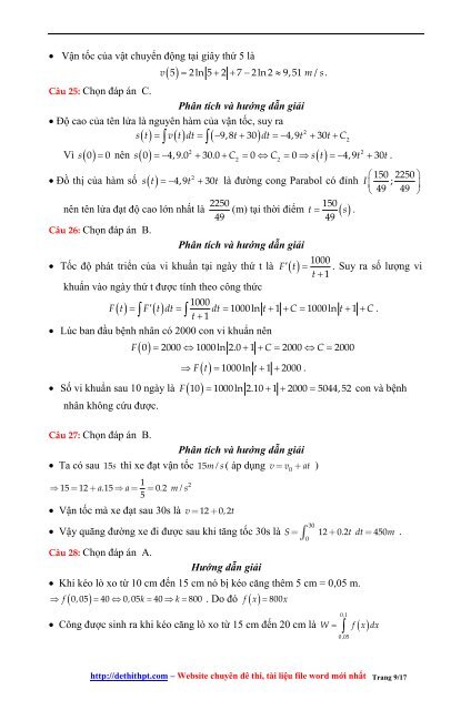 Sách tham khảo môn Toán - Rèn luyện kỹ năng giải quyết bài toán trắc nghiệm thực tế - Hứa Lâm Phong - FULLTEXT (287 trang)