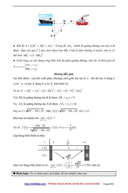 Sách tham khảo môn Toán - Rèn luyện kỹ năng giải quyết bài toán trắc nghiệm thực tế - Hứa Lâm Phong - FULLTEXT (287 trang)