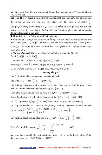 Sách tham khảo môn Toán - Rèn luyện kỹ năng giải quyết bài toán trắc nghiệm thực tế - Hứa Lâm Phong - FULLTEXT (287 trang)