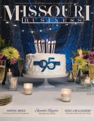 Missouri Business Magazine Spring 2018 Issue