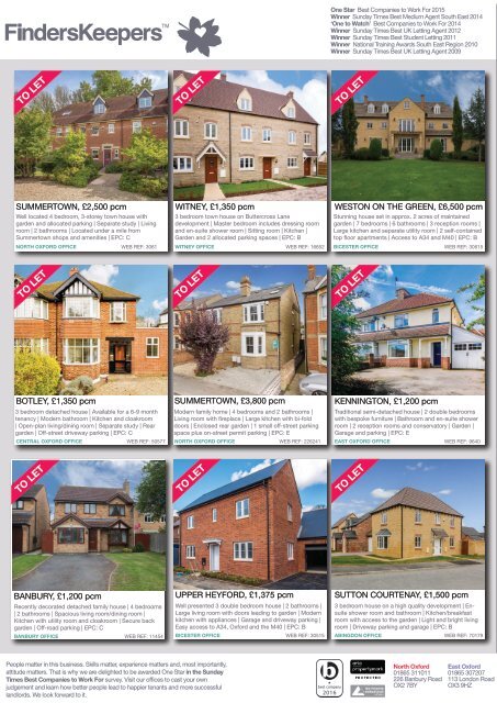 The Property Magazine Oxfordshire April/May 2018