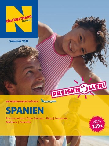 NECKERMANN PreisknuellerSpanienPortugal So12