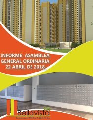 INFORME ASAMBLEA GENERAL 