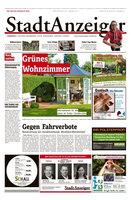 Stadtanzeiger Coesfeld kw 16