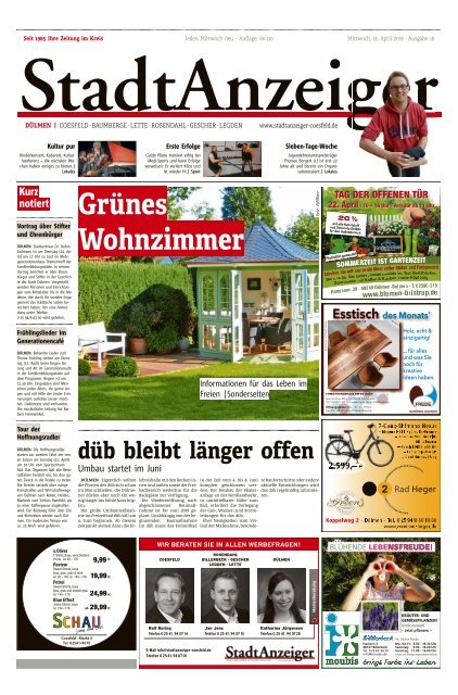 Stadtanzeiger Duelmen kw 16