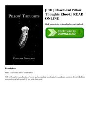 [PDF] Download Pillow Thoughts Ebook  READ ONLINE