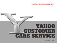 Yahoo Customer Care - 2018 | You Should See!!!