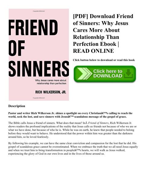 Friendship With God Pdf