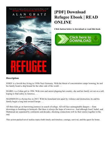 [PDF] Download Refugee Ebook  READ ONLINE