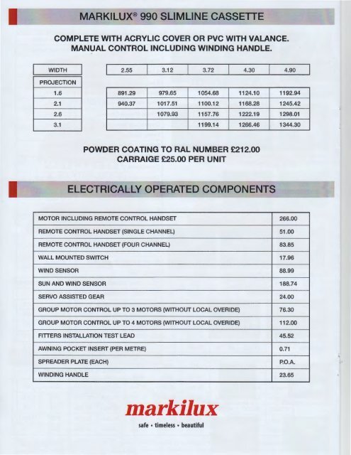 PRICE GUIDE 2018