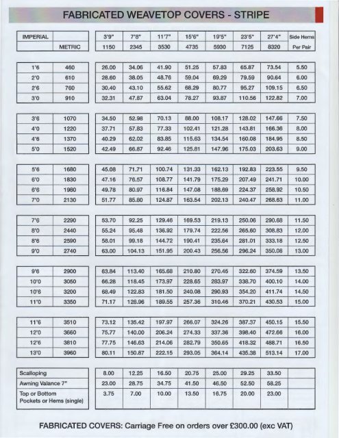 PRICE GUIDE 2018