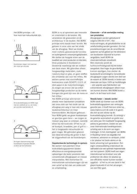 BORA Magazin 01|2018 – Dutch