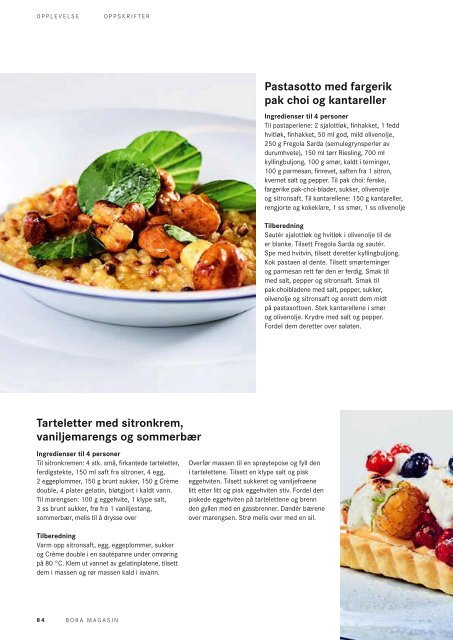 BORA Magazin 01|2018 – Norwegian