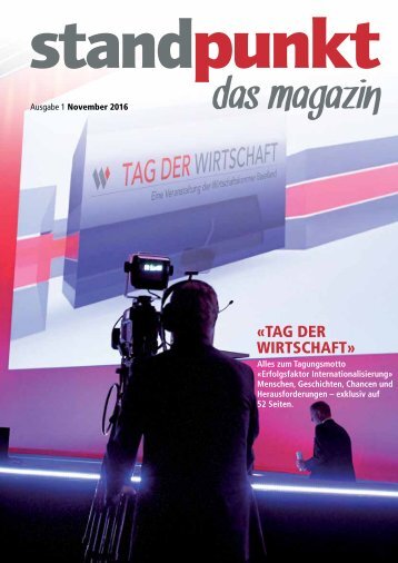 Standpunkt – das magazin 2016