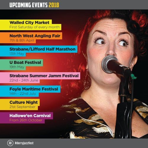 Jazz Festival Programme 2018