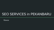 SEO SERVICES in PEKANBARU