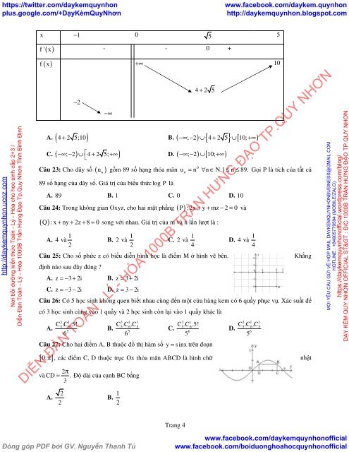 Bộ đề thi thử THPT QG 2018 Các môn TOÁN - LÍ - HÓA Các trường THPT Cả nước CÓ HƯỚNG DẪN GIẢI (Lần 11) [DC18042018]