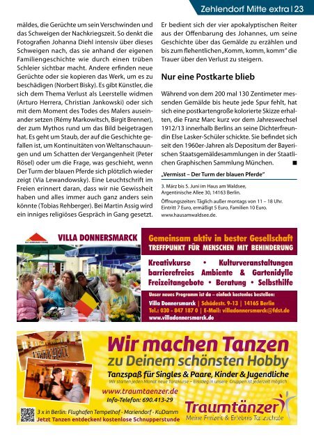 Zehlendorf Mitte extra APR/MAI 2017