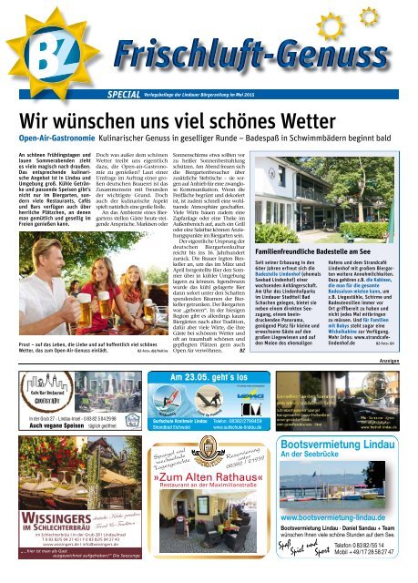 16.05.2015 Lindauer Bürgerzeitung