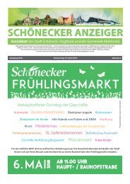 SCHÖNECKER ANZEIGER