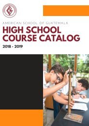 HS Course Catalog