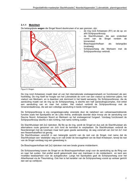 Projectdefinitie masterplan Slachthuissite - Noordschippersdok - Lobroekdok